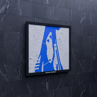 Montreal, Ville-Marie, Canada - Mô hình thu nhỏ 3D