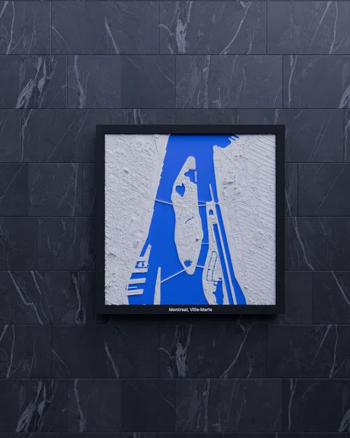 Montreal, Ville-Marie, Canada - Mô hình thu nhỏ 3D - Image 5