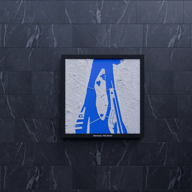 Montreal, Ville-Marie, Canada - Mô hình thu nhỏ 3D - Image 7