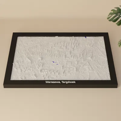 Warszawa, Targówek, Poland - Mô hình thu nhỏ 3D