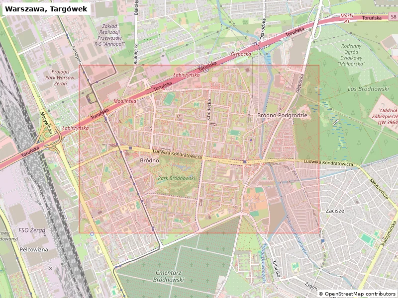 Warszawa, Targówek, Poland - Mô hình thu nhỏ 3D - Image 8