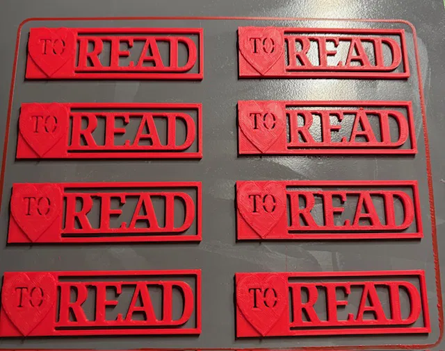 Bookmark “Love to Read” - Image 2