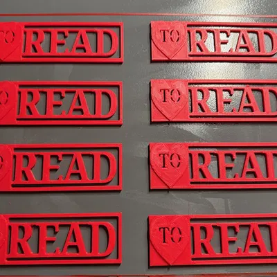 Bookmark “Love to Read”
