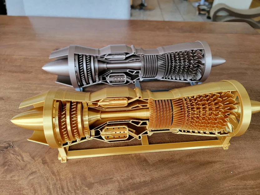 Động cơ J57 Turbojet kèm bệ đỡ (J57 turbojet Engine and stand) - Image 6