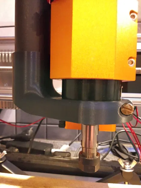 Adapter hút bụi cho 3018 (spindle 500W) chỉnh cao, nắp nam châm - Image 5