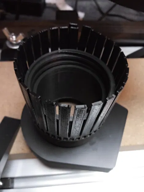 Adapter hút bụi cho 3018 (spindle 500W) chỉnh cao, nắp nam châm - Image 8