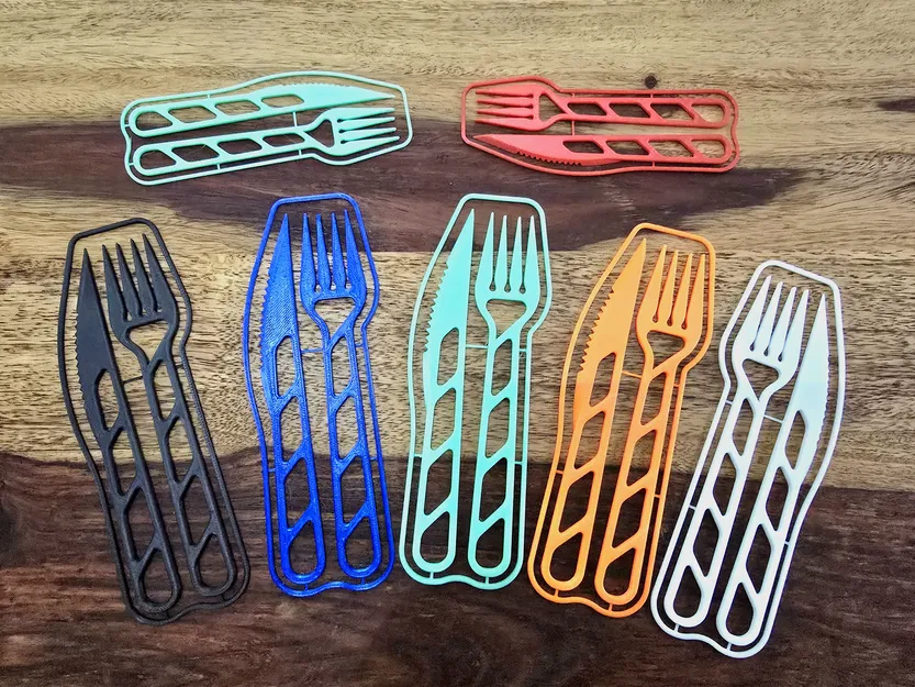 Bộ Dao & Nĩa An Toàn Cho Bé Dạng Kit Card Du Lịch + Hộp Đựng [UPDATED] - Image 1