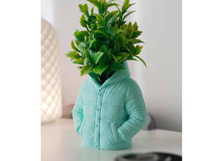 Chaqueta decorativa – Portalápices (Áo khoác trang trí – Ống đựng bút) - Image 3