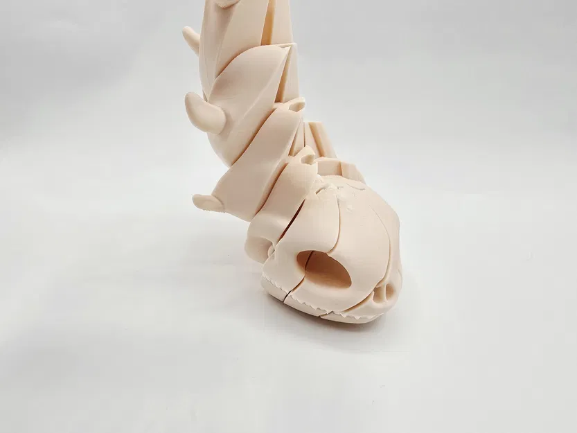 Fidget Xoắn Đầu Lâu Rồng Toothless (Toothless Dragon Skull Twist Fidget) - Image 3