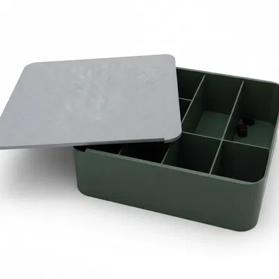 Hộp organizer modular có nắp trượt