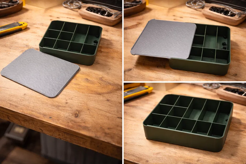 Hộp organizer modular có nắp trượt - Image 2