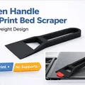 Dao Cạy Bàn In Mỏng (Slim Bed Scraper) cho Build Plate Máy In 3D - Thumbnail 1