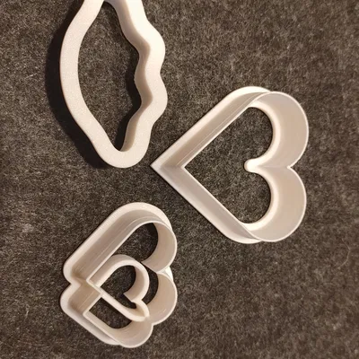 Bộ khuôn cắt bánh quy Valentine (Valentine Cookie Cutters)