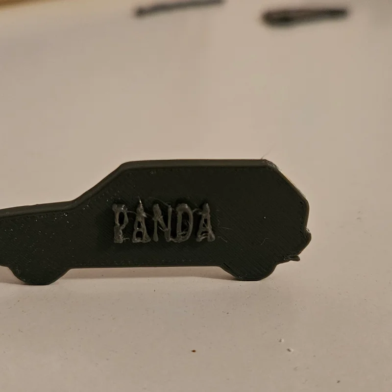 Móc khóa Fiat Panda MK1 141 (Keyring)