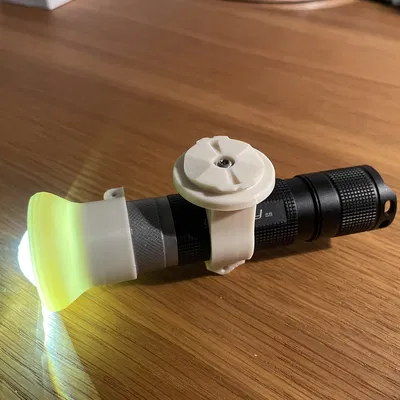 Đèn xe đạp chống chói – Filippa TIR Lens + Convoy S6 Mod (Build <20€)