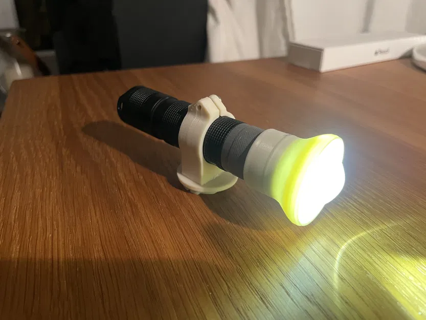 Đèn xe đạp chống chói – Filippa TIR Lens + Convoy S6 Mod (Build <20€) - Image 2