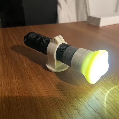 Đèn xe đạp chống chói – Filippa TIR Lens + Convoy S6 Mod (Build <20€)