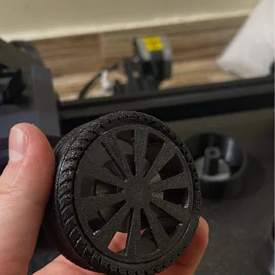 Đĩa phanh cho bánh xe tỉ lệ tuỳ biến – Mô hình xe DC motor