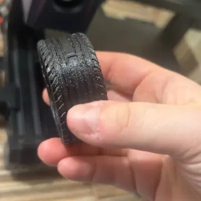 Lốp TPU dẻo cho mâm bánh xe custom dùng động cơ DC