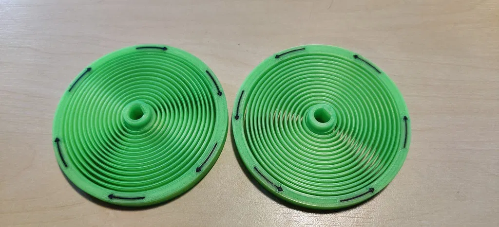 One way spring A.R.S.H. (Auto-Rewind Spool Holder) – Lò xo 1 chiều - Image 1