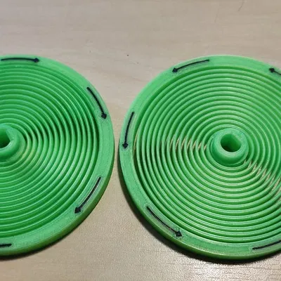 One way spring A.R.S.H. (Auto-Rewind Spool Holder) – Lò xo 1 chiều