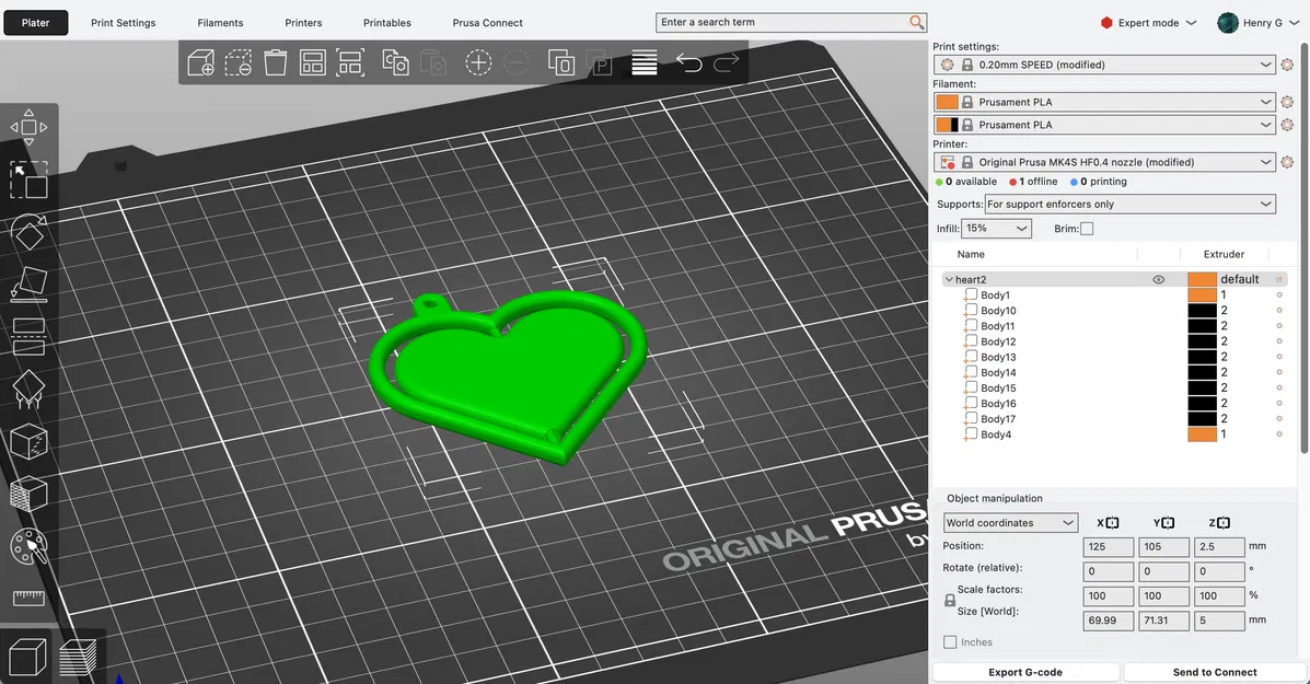 Heart spinner NO MMU – Spinner trái tim không cần MMU - Image 5