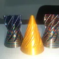 Spiral Cone Fidget !!! 5cm mini !!! PLA+PETG 5cm mini - Thumbnail 5
