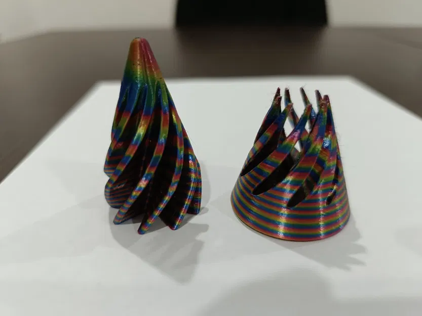 Spiral Cone Fidget !!! 5cm mini !!! PLA+PETG 5cm mini - Image 6