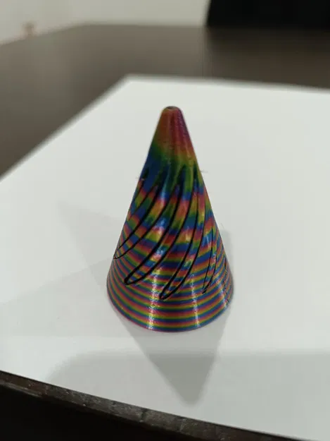 Spiral Cone Fidget !!! 5cm mini !!! PLA+PETG 5cm mini - Image 7