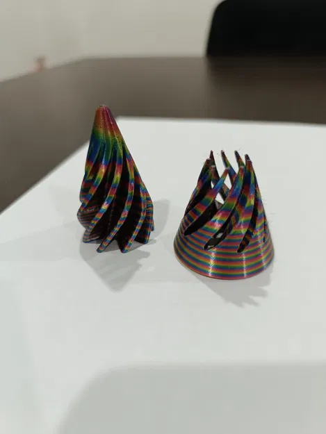 Spiral Cone Fidget !!! 5cm mini !!! PLA+PETG 5cm mini - Image 8