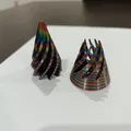 Spiral Cone Fidget !!! 5cm mini !!! PLA+PETG 5cm mini - Thumbnail 8