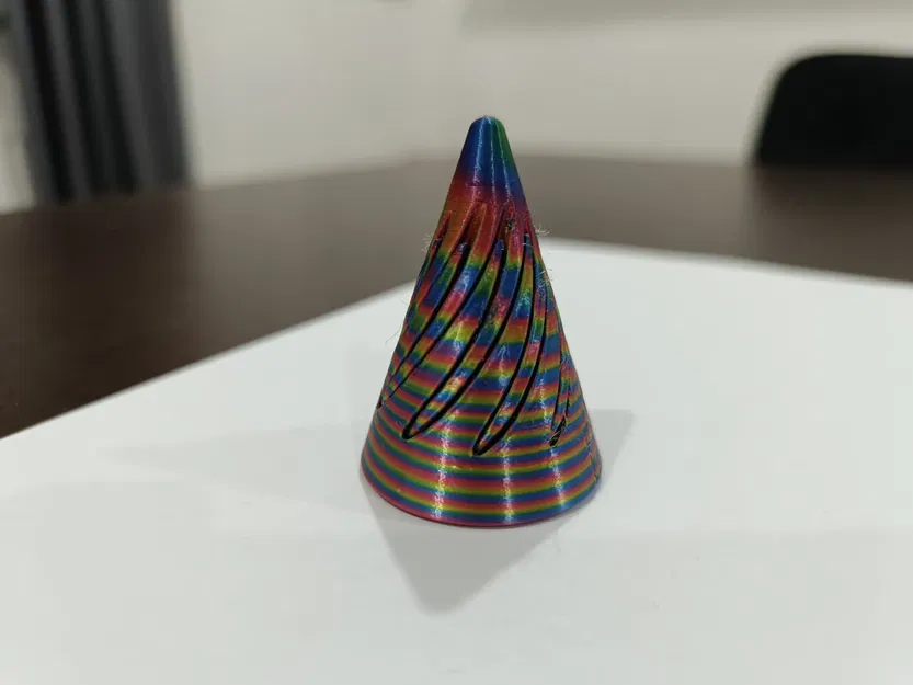Spiral Cone Fidget !!! 5cm mini !!! PLA+PETG 5cm mini - Image 9