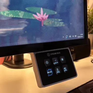 Giá đỡ Streamdeck Mini gắn dưới màn hình (Streamdeck mini monitor mount)