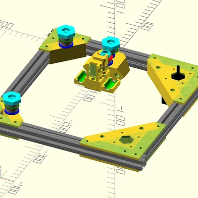 Bàn CoreXY tuỳ chỉnh kích thước (Any Size Core XY Table)