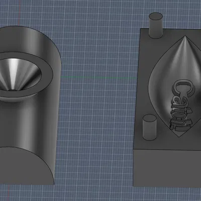 Khuôn đúc đạn cho dây ném (sheperd sling)