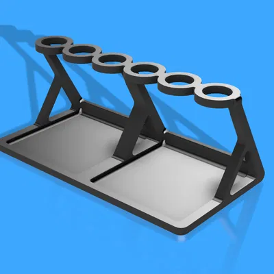 Organizer để bàn cho Flux hoặc Thermal Paste (giá đỡ ống tiêm)