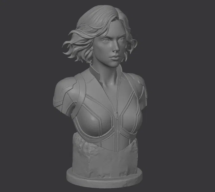 Black Widow Avengers – Bust 3D (Natasha Romanoff) - Image 1