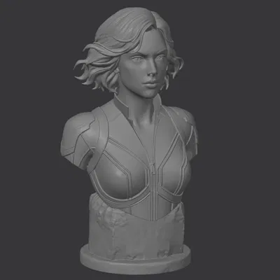 Black Widow Avengers – Bust 3D (Natasha Romanoff)