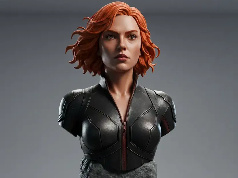 Black Widow Avengers – Bust 3D (Natasha Romanoff) - Image 2