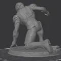 Iron Man – Mẫu 3D tư thế Superhero Landing - Thumbnail 3
