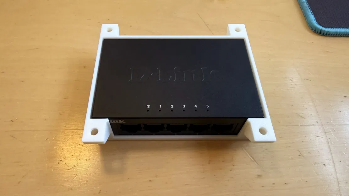 Giá treo dưới bàn cho D-Link DGS-105GL (Under desk mount) - Image 1