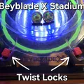 Khóa Vặn Twist Lock cho Sân Hasbro Beyblade X (Quick Release) - Thumbnail 1