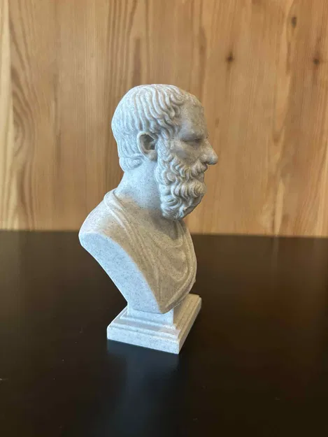 Heraclitus xứ Ephesus (Héraclite d'Éphèse) - tượng bán thân - Image 3