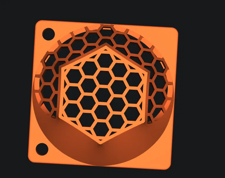 Nắp che / ốp quạt (fan shroud/cover) cho Prusa MK4 - Image 1