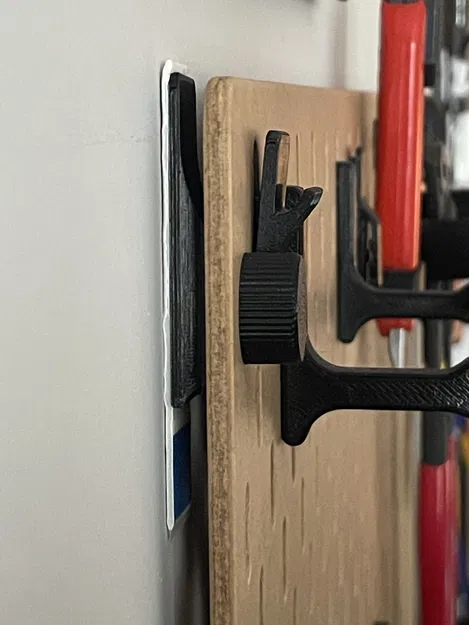 Giá treo Skadis ren vặn gắn tường cho Tesa Powerstrips - Image 1