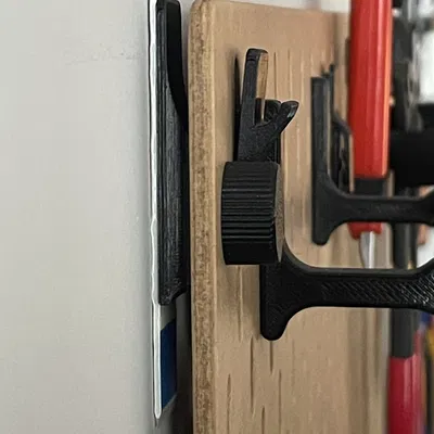 Giá treo Skadis ren vặn gắn tường cho Tesa Powerstrips