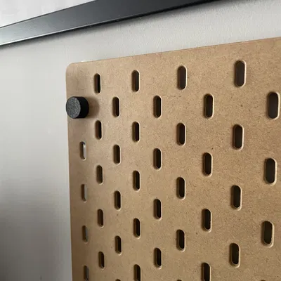 Giá treo Skadis ren vặn gắn tường cho Tesa Powerstrips