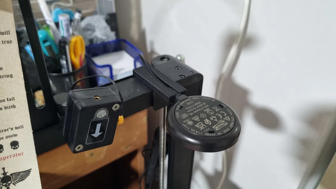 Ender 3 V3 KE - Ngàm gắn đèn trên đỉnh cho IKEA Strimsäv - Image 1