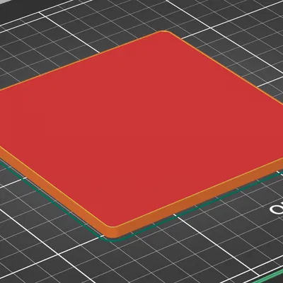 Template STL XTool F2 Base Plate Insert