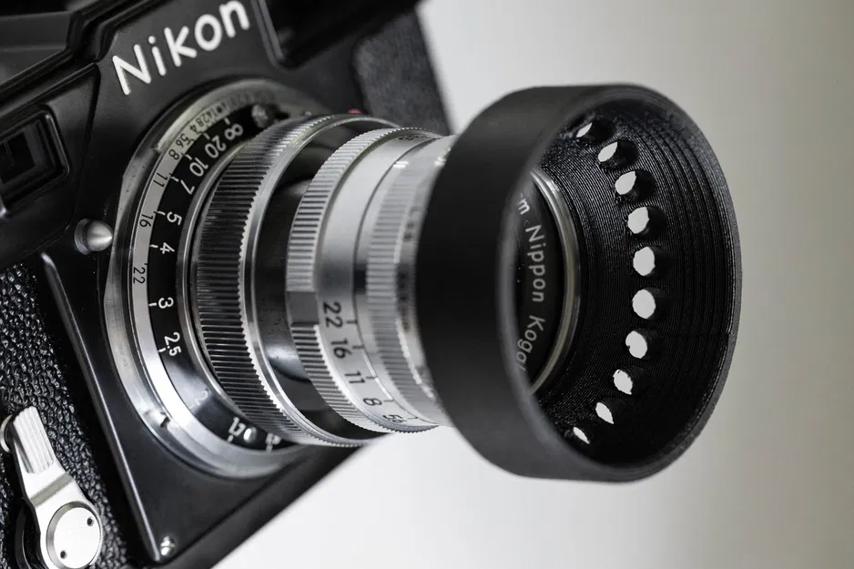 Hood 34.5mm cho Micro Nikkor 5cm f/3.5 (Nikon Rangefinder) - Image 1